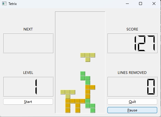 Tetrix demo on win11